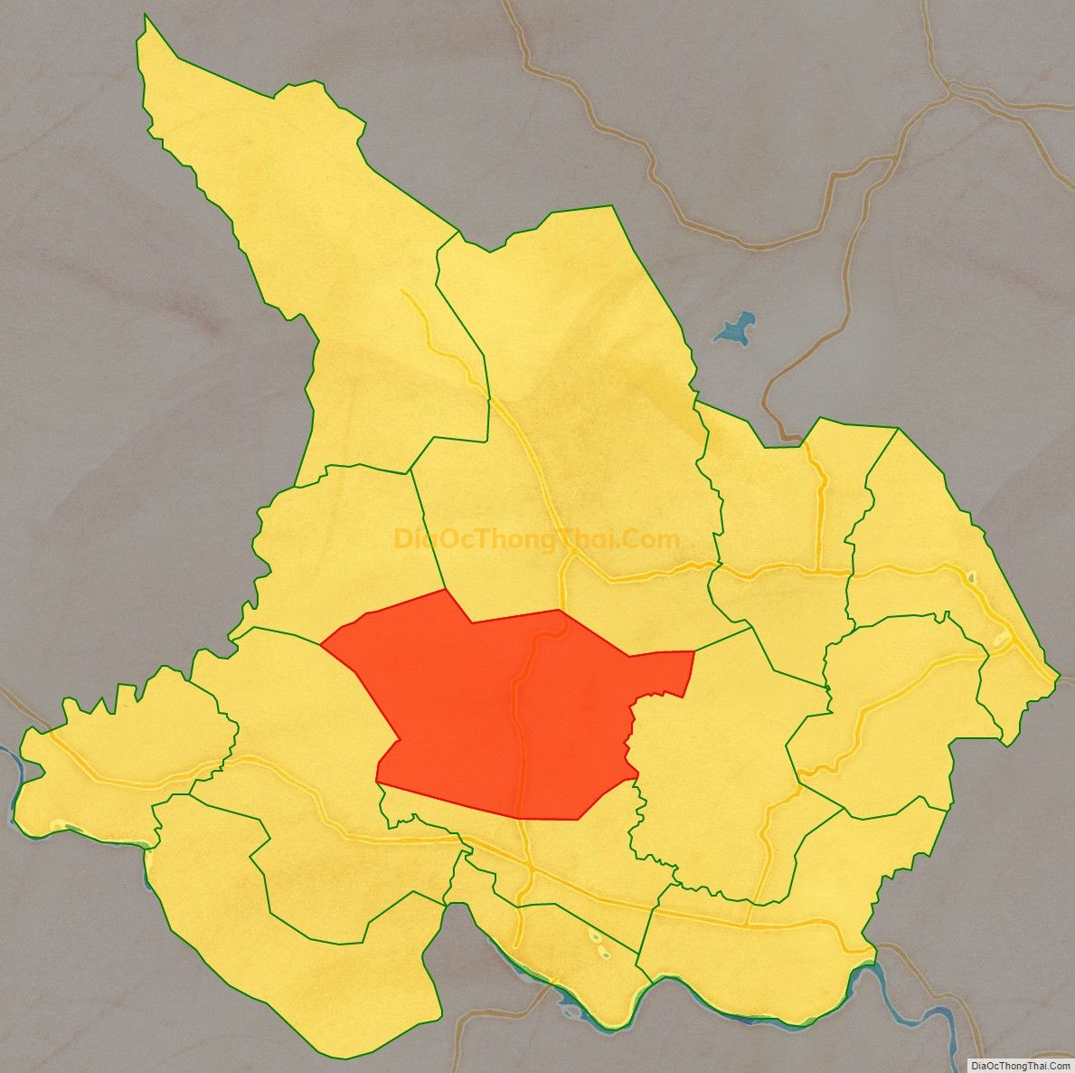 Bản đồ vị trí và địa giới hành chính Xã Sơn Phước, huyện Sơn Hòa