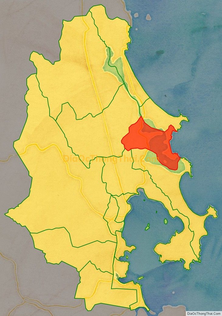 Bản đồ vị trí và địa giới hành chính Xã Xuân Cảnh, thị xã Sông Cầu