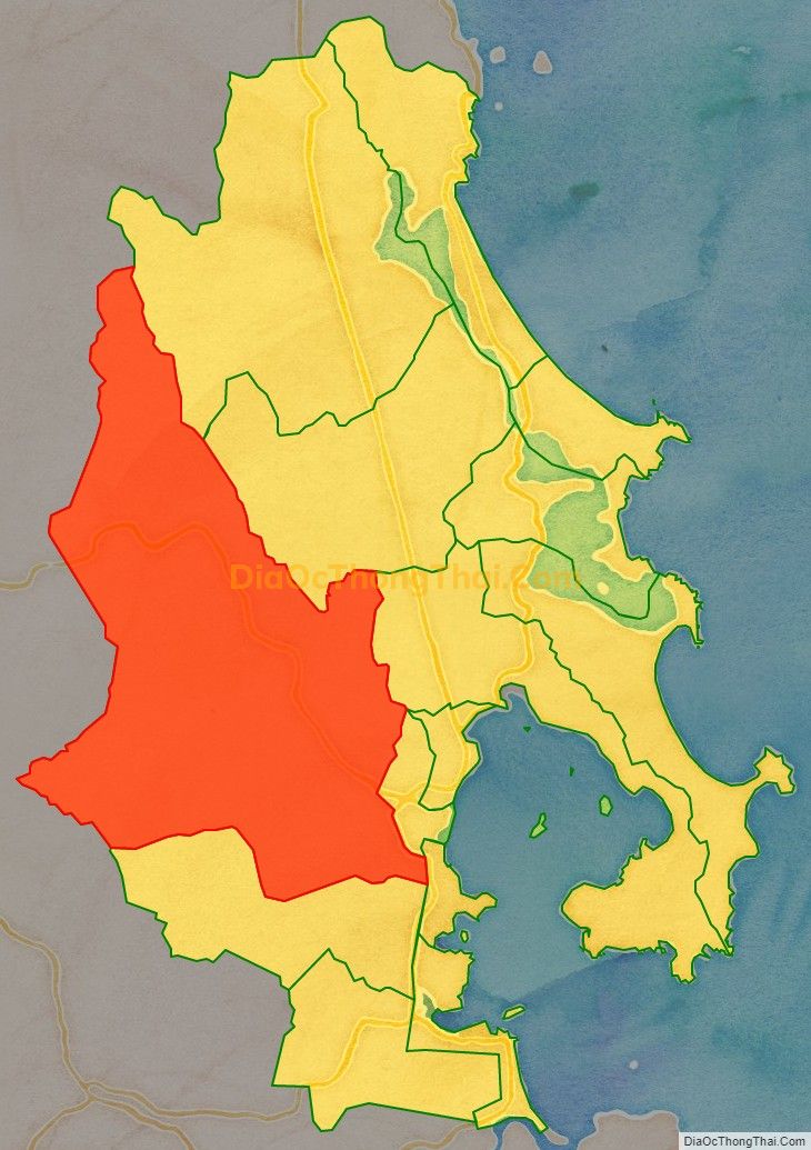 Bản đồ vị trí và địa giới hành chính Xã Xuân Lâm, thị xã Sông Cầu