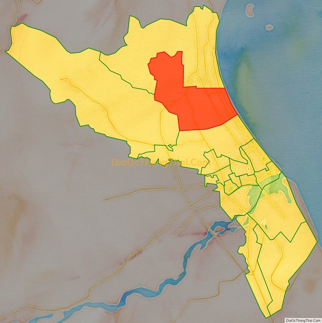 Bản đồ vị trí và địa giới hành chính Xã Bình Kiến, TP Tuy Hòa