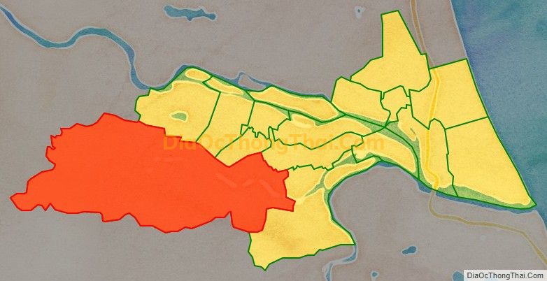 Bản đồ vị trí và địa giới hành chính Xã Quảng Sơn, thị xã Ba Đồn