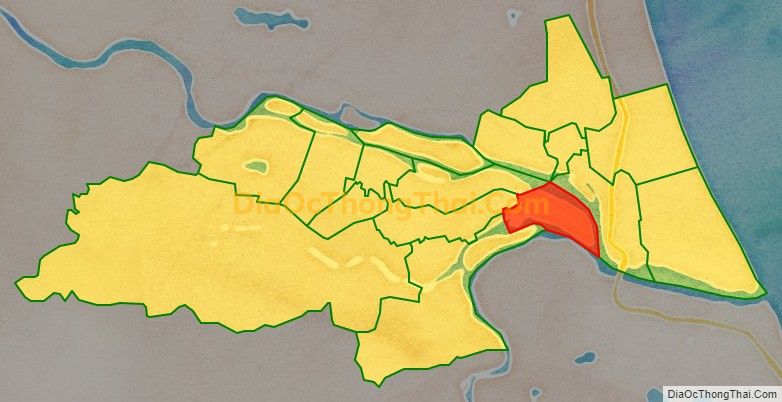 Bản đồ vị trí và địa giới hành chính Xã Quảng Văn, thị xã Ba Đồn