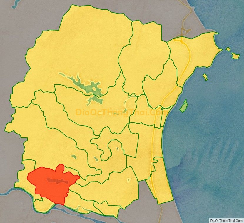 Bản đồ vị trí và địa giới hành chính Xã Quảng Liên (cũ), huyện Quảng Trạch