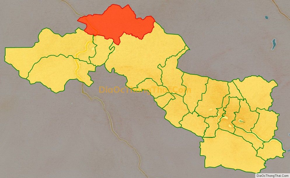 Bản đồ vị trí và địa giới hành chính Xã Hương Hóa, huyện Tuyên Hóa