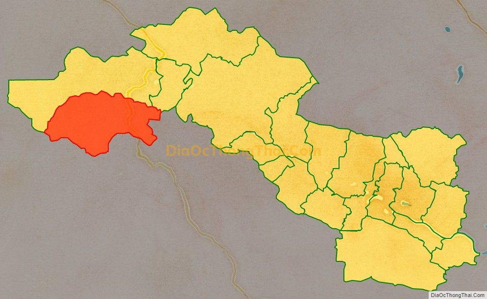 Bản đồ vị trí và địa giới hành chính Xã Lâm Hóa, huyện Tuyên Hóa