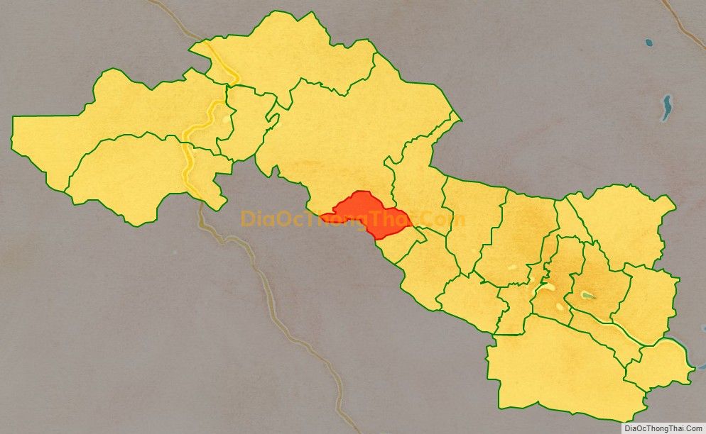 Bản đồ vị trí và địa giới hành chính Xã Lê Hóa, huyện Tuyên Hóa