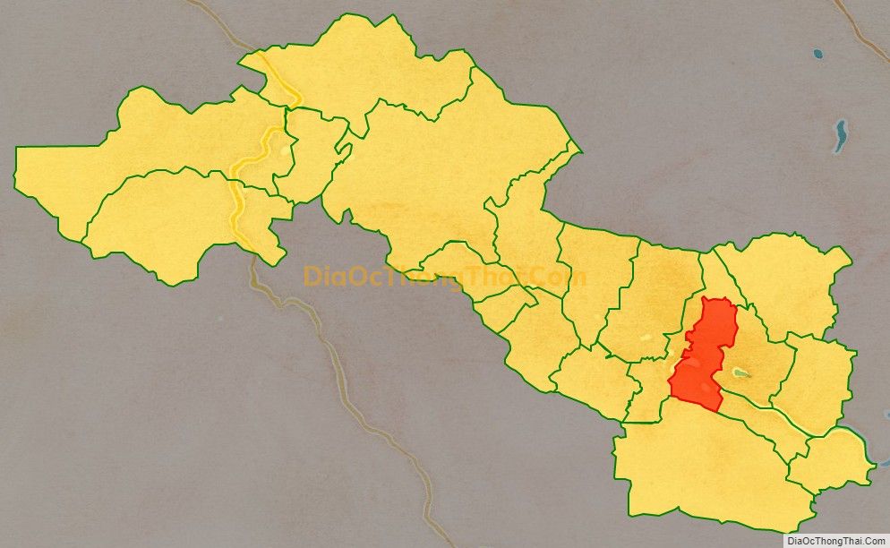 Bản đồ vị trí và địa giới hành chính Xã Phong Hóa, huyện Tuyên Hóa
