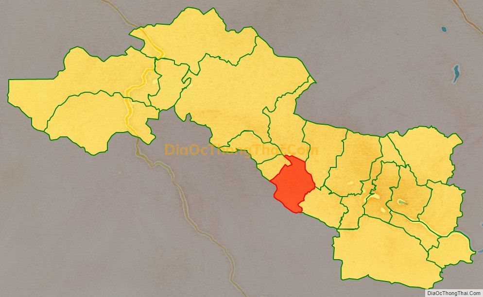 Bản đồ vị trí và địa giới hành chính Xã Sơn Hóa, huyện Tuyên Hóa