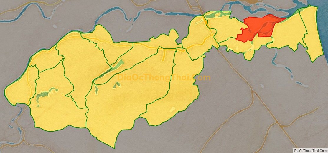 Bản đồ vị trí và địa giới hành chính Xã Duy Vinh, huyện Duy Xuyên