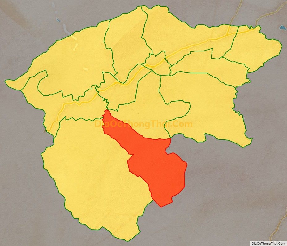 Bản đồ vị trí và địa giới hành chính Xã Phước Gia, huyện Hiệp Đức
