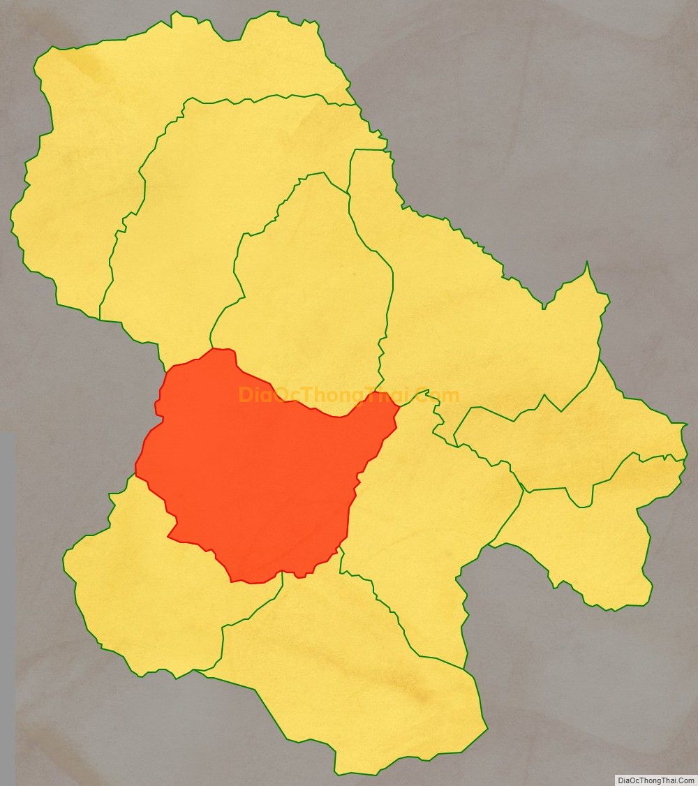 Bản đồ vị trí và địa giới hành chính Xã Trà Cang, huyện Nam Trà My