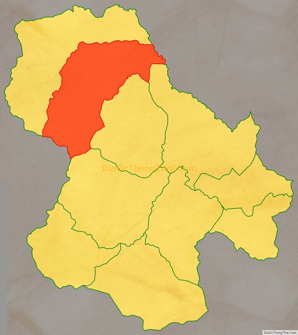 Bản đồ vị trí và địa giới hành chính Xã Trà Dơn, huyện Nam Trà My