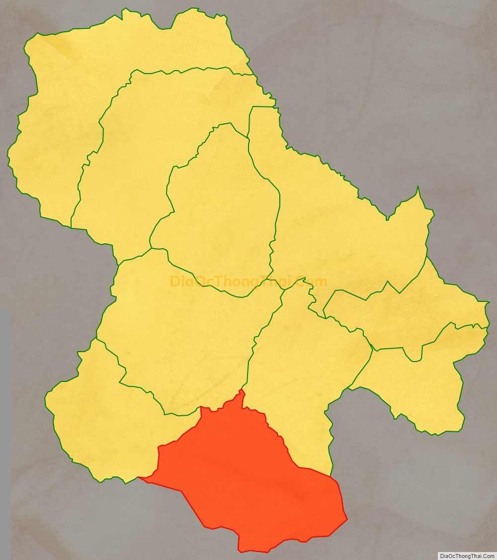 Bản đồ vị trí và địa giới hành chính Xã Trà Nam, huyện Nam Trà My