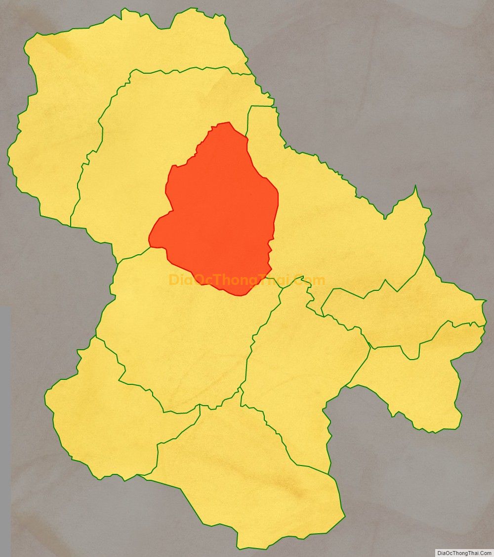 Bản đồ vị trí và địa giới hành chính Xã Trà Tập, huyện Nam Trà My