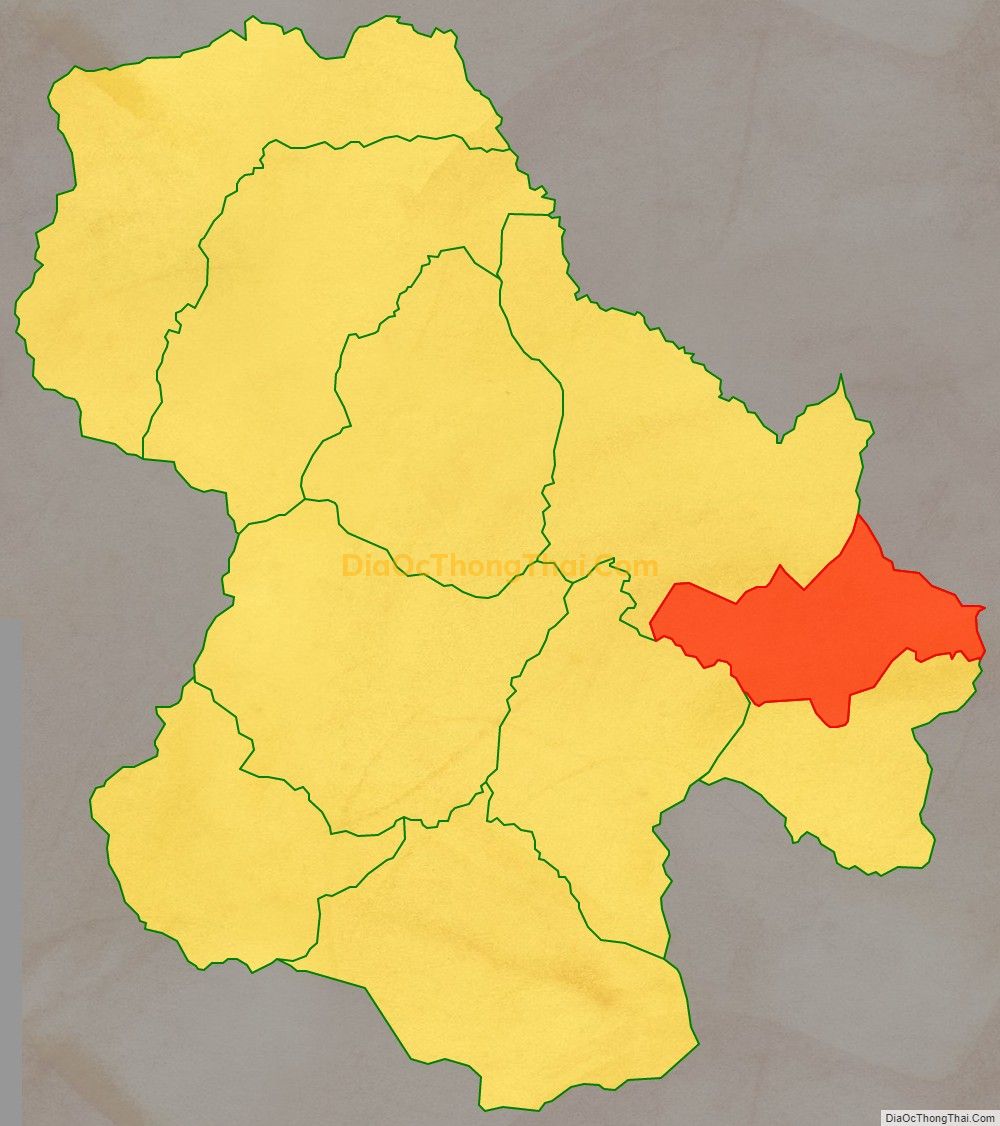 Bản đồ vị trí và địa giới hành chính Xã Trà Vân, huyện Nam Trà My