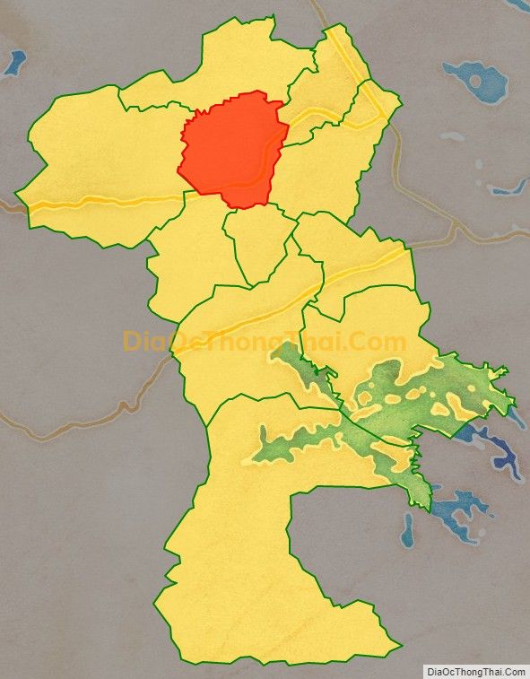 Bản đồ vị trí và địa giới hành chính Xã Tam Phước, huyện Phú Ninh