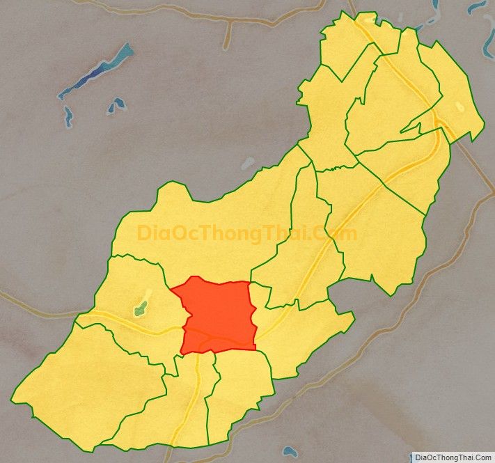 Bản đồ vị trí và địa giới hành chính Thị trấn Đông Phú, huyện Quế Sơn