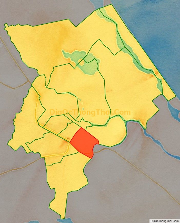 Bản đồ vị trí và địa giới hành chính Phường An Sơn, thành phố Tam Kỳ