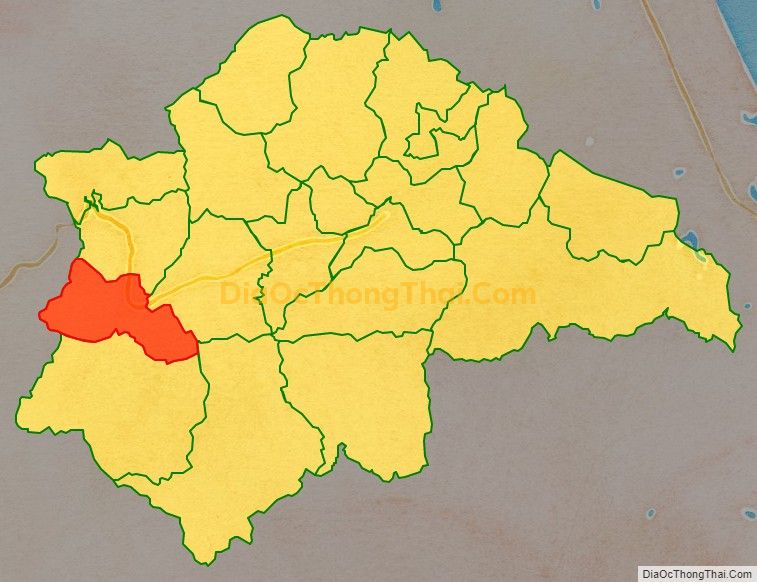Bản đồ vị trí và địa giới hành chính Xã Ba Vì, huyện Ba Tơ