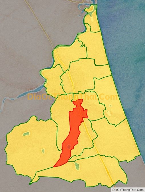 Bản đồ vị trí và địa giới hành chính Xã Đức Tân, huyện Mộ Đức