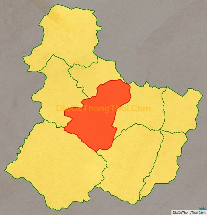 Bản đồ vị trí và địa giới hành chính Xã Trà Phong, huyện Trà Bồng
