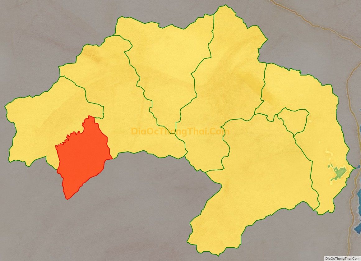 Bản đồ vị trí và địa giới hành chính Xã Minh Cầm, huyện Ba Chẽ