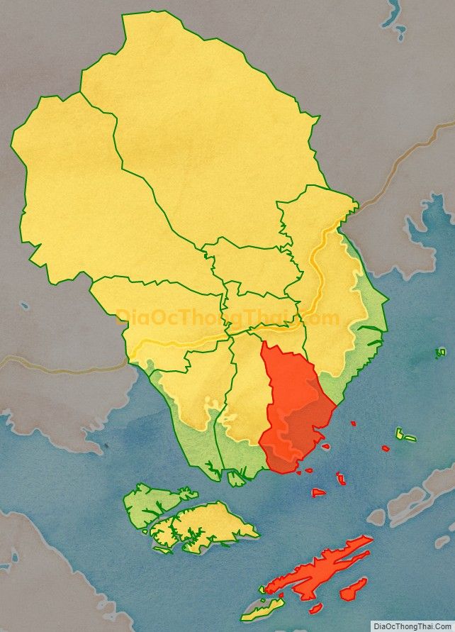 Bản đồ vị trí và địa giới hành chính Xã Đầm Hà, huyện Đầm Hà