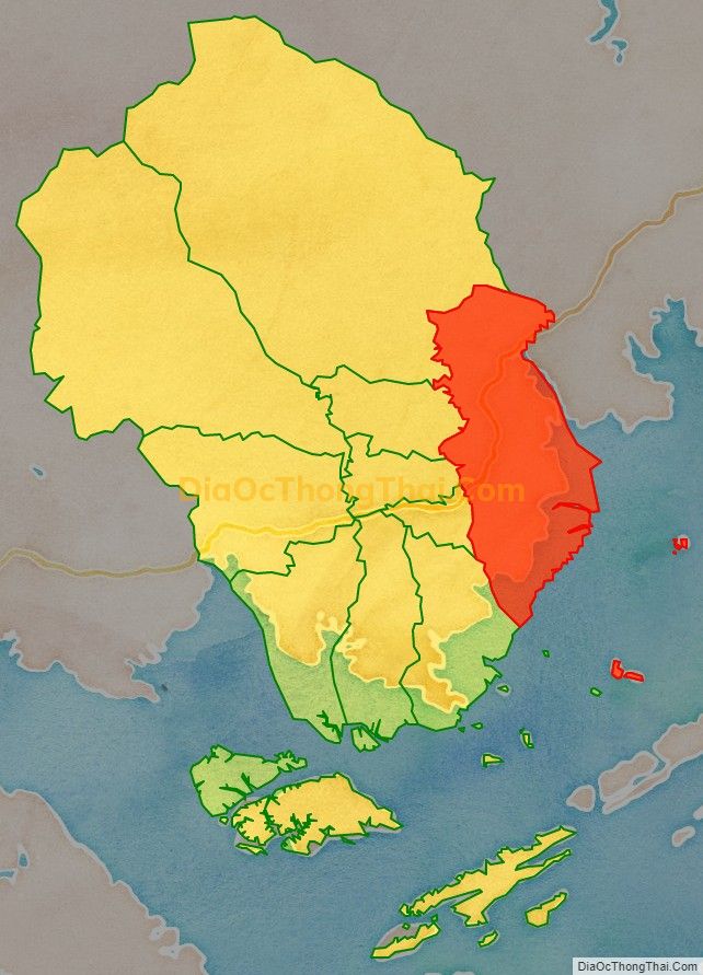 Bản đồ vị trí và địa giới hành chính Xã Tân Bình, huyện Đầm Hà