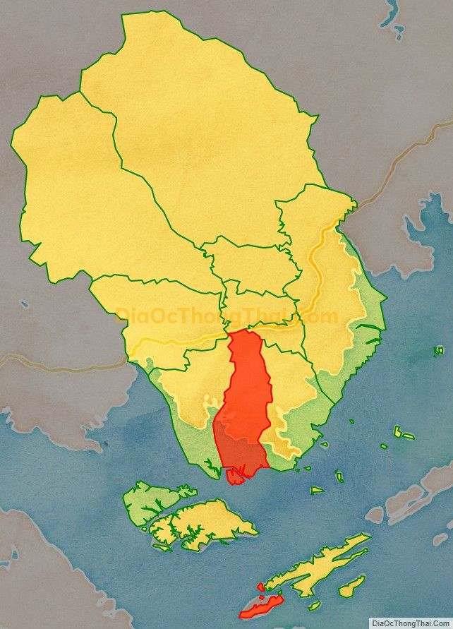 Bản đồ vị trí và địa giới hành chính Xã Tân Lập, huyện Đầm Hà