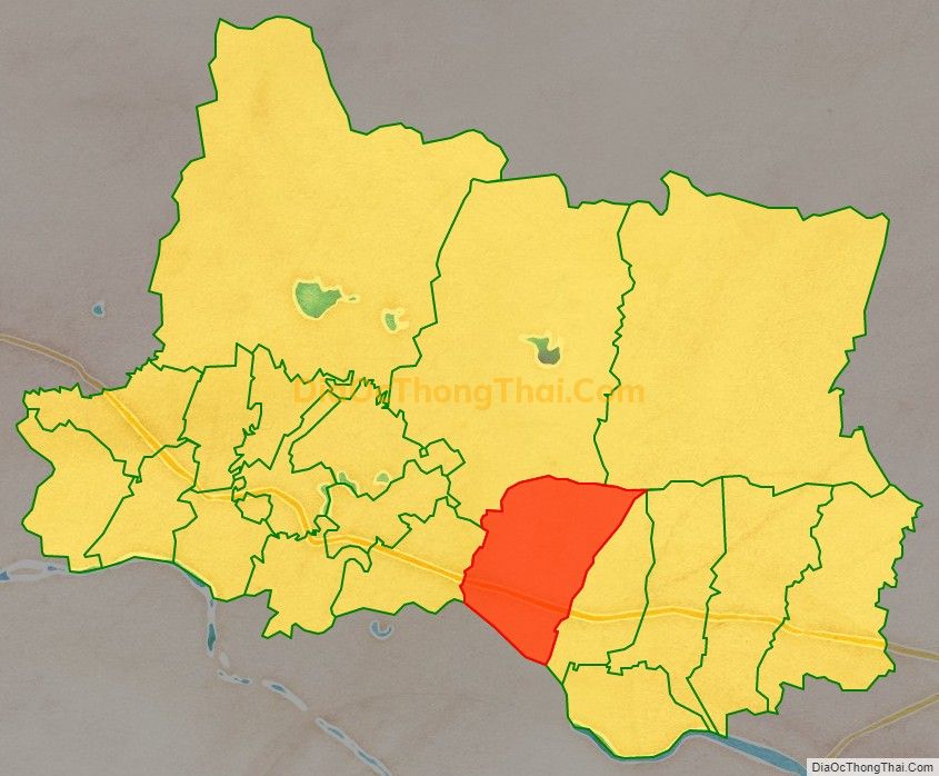 Bản đồ quy hoạch thị xã Đông Triều (Quảng Ninh) năm 2024 - Quy hoạch sử dụng đất năm