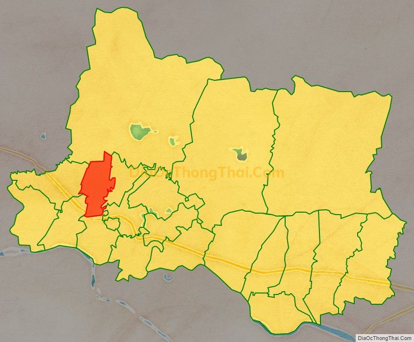 Bản đồ vị trí và địa giới hành chính Xã Việt Dân, thị xã Đông Triều