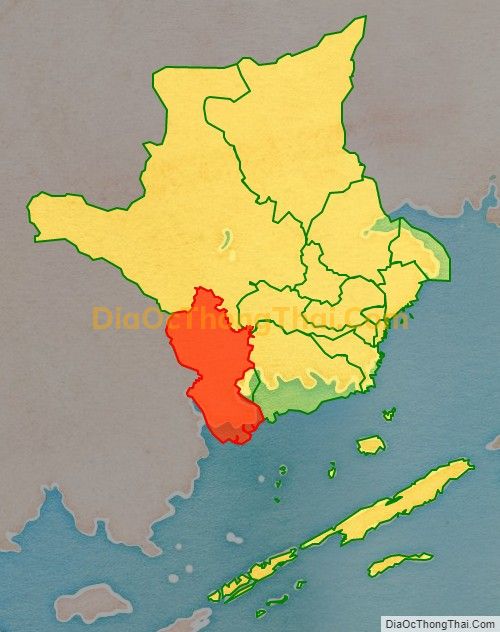 Bản đồ vị trí và địa giới hành chính Xã Đường Hoa, huyện Hải Hà