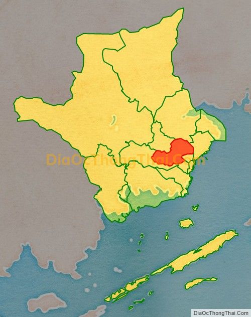 Bản đồ vị trí và địa giới hành chính Xã Quảng Chính, huyện Hải Hà