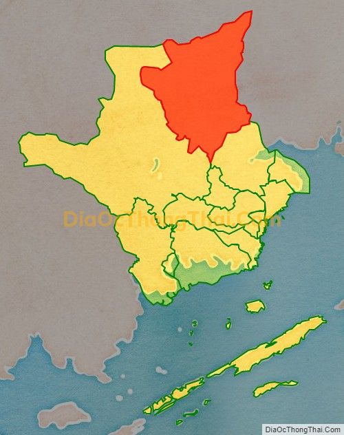 Bản đồ vị trí và địa giới hành chính Xã Quảng Đức, huyện Hải Hà