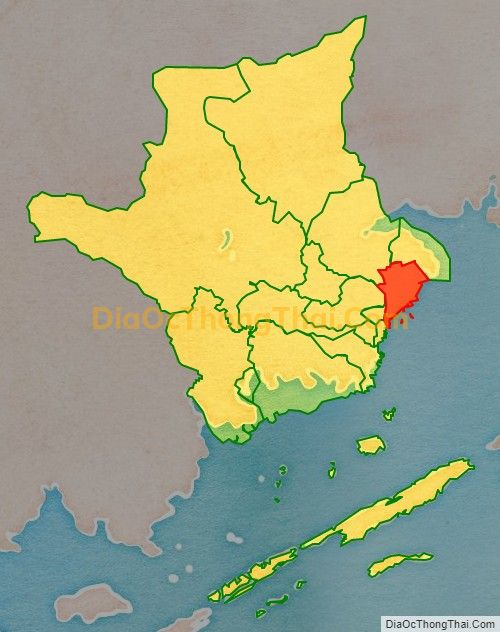 Bản đồ vị trí và địa giới hành chính Xã Quảng Minh, huyện Hải Hà