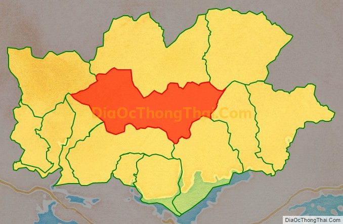 Bản đồ vị trí và địa giới hành chính Xã Đồng Lâm, TP Hạ Long