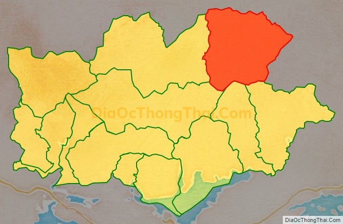 Bản đồ vị trí và địa giới hành chính Xã Kỳ Thượng, TP Hạ Long