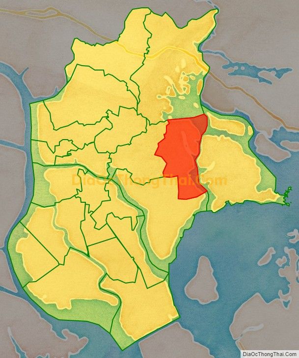 Bản đồ vị trí và địa giới hành chính Phường Tân An, thị xã Quảng Yên