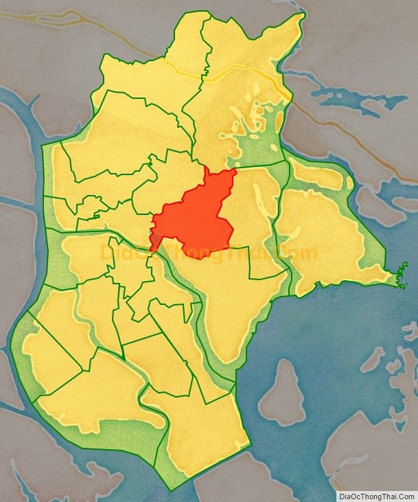 Bản đồ vị trí và địa giới hành chính Xã Tiền An, thị xã Quảng Yên