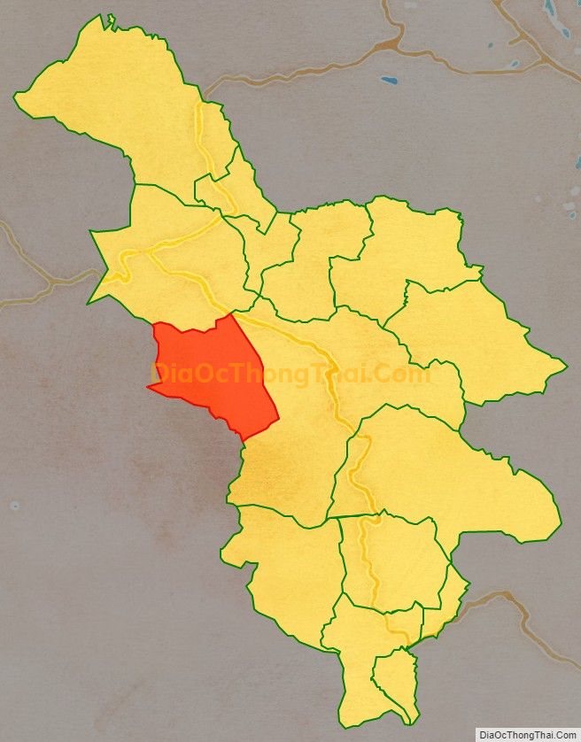 Bản đồ vị trí và địa giới hành chính Xã Ba Nang, huyện Đakrông