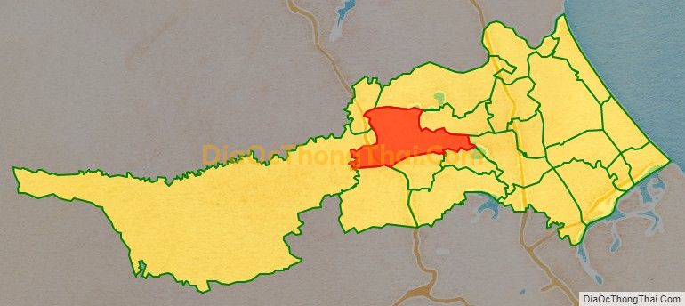 Bản đồ vị trí và địa giới hành chính Xã Gio An, huyện Gio Linh