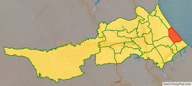 Bản đồ vị trí và địa giới hành chính Xã Gio Hải, huyện Gio Linh