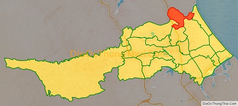 Bản đồ vị trí và địa giới hành chính Xã Trung Hải, huyện Gio Linh