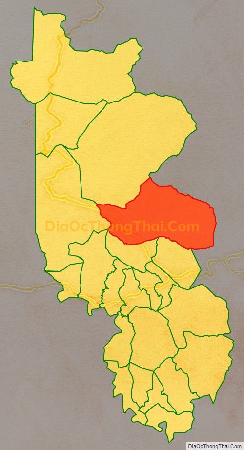 Bản đồ vị trí và địa giới hành chính Xã Hướng Linh, huyện Hướng Hóa