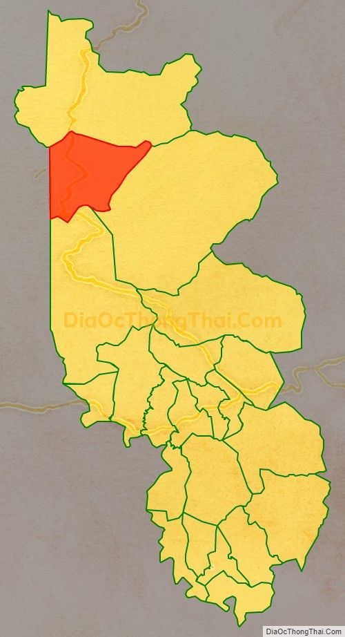 Bản đồ vị trí và địa giới hành chính Xã Hướng Việt, huyện Hướng Hóa