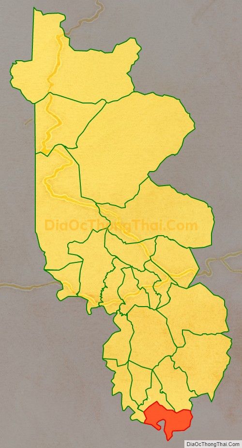 Bản đồ vị trí và địa giới hành chính Xã Xy, huyện Hướng Hóa
