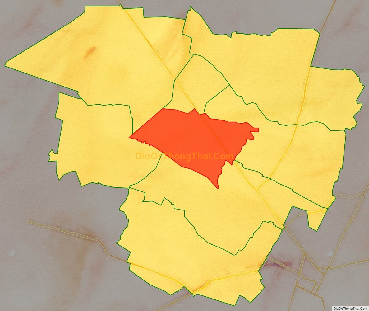 Bản đồ vị trí và địa giới hành chính Xã Thuận Hòa, huyện Châu Thành