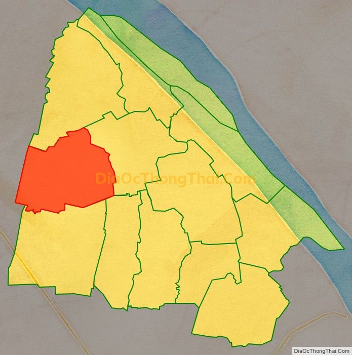 Bản đồ vị trí và địa giới hành chính Xã Ba Trinh, huyện Kế Sách