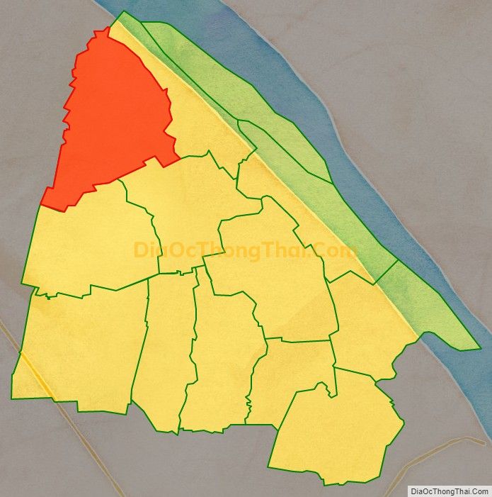 Bản đồ vị trí và địa giới hành chính Xã Xuân Hòa, huyện Kế Sách