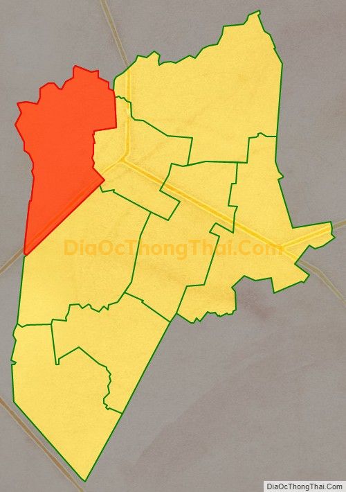 Bản đồ vị trí và địa giới hành chính Xã Vĩnh Quới, thị xã Ngã Năm